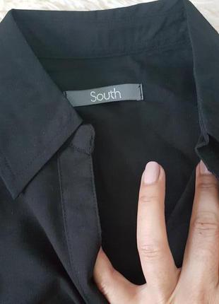 Офисная, классическая, блуза, рубашка, south (англия),  р. s, xl, xxl3 фото