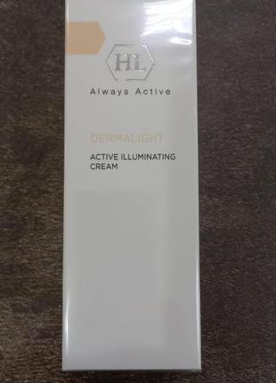 Активный осветляющий крем для лица

holy land cosmetics dermalight active illuminating cream