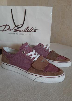 Замшевые кеды creative recreation