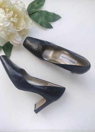 Італійські туфлі чорні від bellini