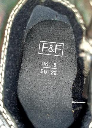 Демісезонні ботинки челси f&f 22 розміру.9 фото