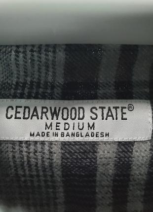 Мужская рубашка в клетку cedarwood state3 фото