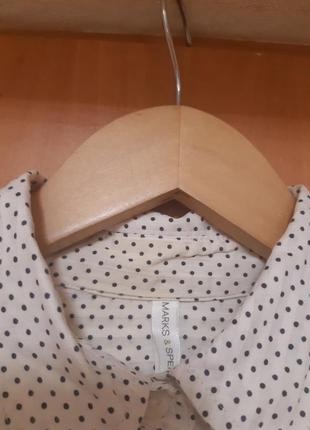 Блуза в горох (можно беременным, кормящим, для кормления))7 фото