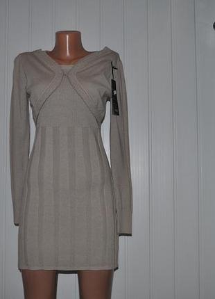 Актуальное теплое зимнее платье. еффект 2 в 1.