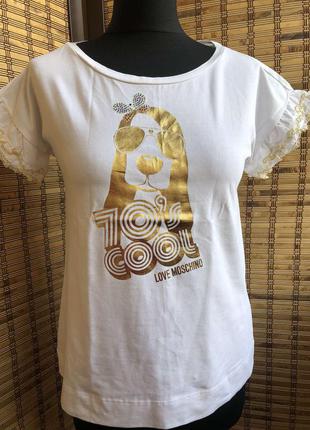 Футболка love moschino