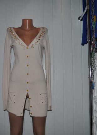 Красивый теплый кардиган