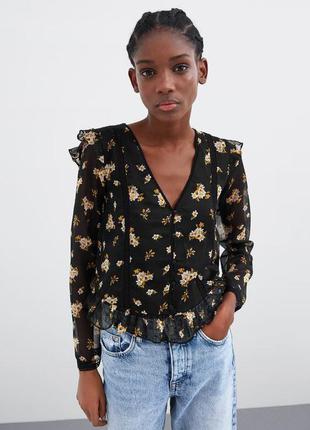 Красива блуза на гудзиках хл 14