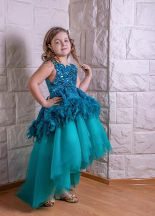 Дитяча сукня 128 - 134 см (вік 8-10 років) з вишивкою6 фото