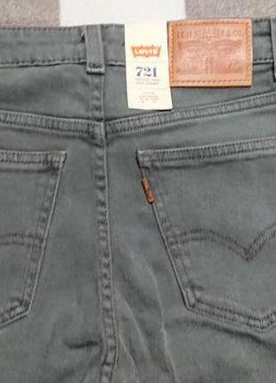 Новые серые джинсы скинни левайс levis 7212 фото