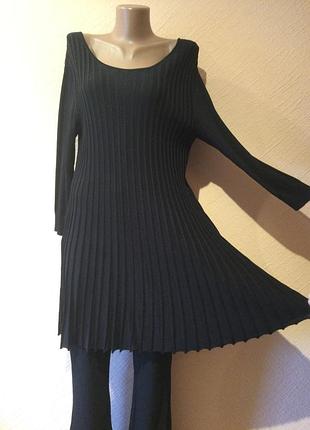 Стильная туника - плиссе премиум класса от micha. дания.