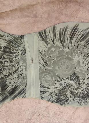 Стильное офисное платье m l