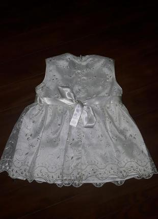 Нарядное платье, набор на 3-6 месяцев2 фото