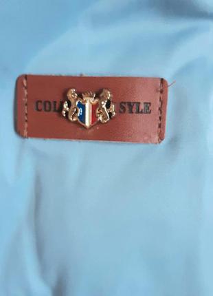 Куртка парку блакитна еврозима на дівчинку 13-16 років пальто clocolor, design in usa.6 фото