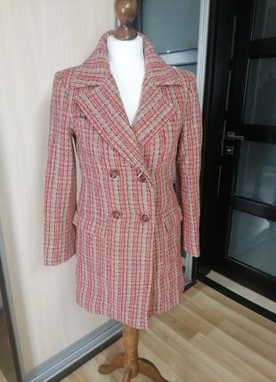 Пальто из итальянской шерстяной ткани