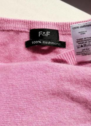 Кашемировый свитер f&f кашемир, размер l,м,xl,46,48,502 фото
