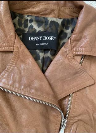 Кожаный пиджак denny rose р. xs-s3 фото