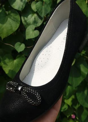 Туфли черные на девочку подростка  классические1 фото