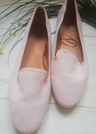 Балетки, слиперсы мерехтливої кольору h&m