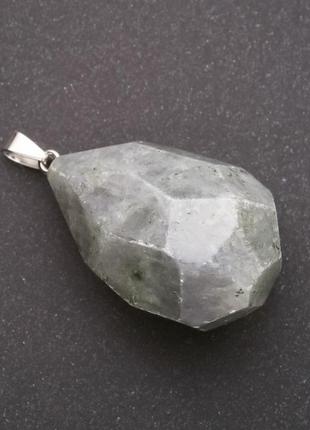 Кулон з натурального каменю лабрадор1 фото