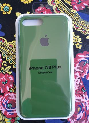 Чехол iphone 7 plus 8 plus silicone case айфон чохол