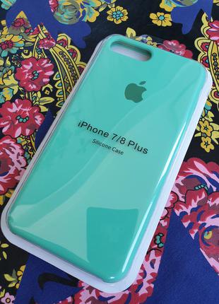 Чехол iphone 7 plus 8 plus silicone case айфон чохол2 фото