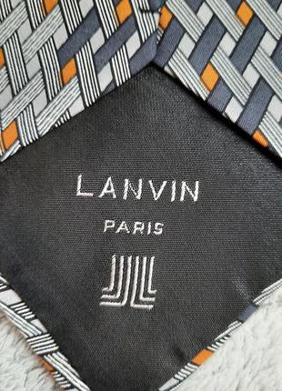 Шёлковый галстук lanvin2 фото