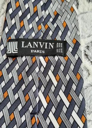 Шёлковый галстук lanvin