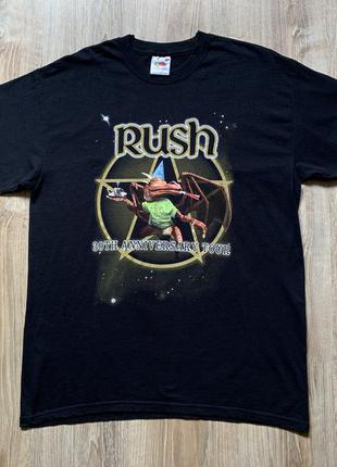 Мужская коллекционная футболка rush 30th anniversary1 фото