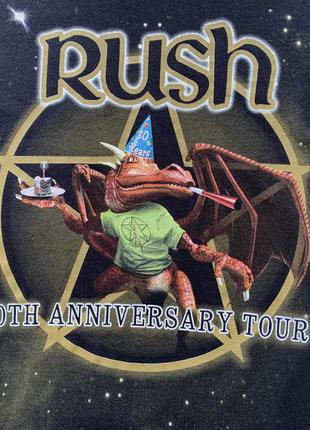 Мужская коллекционная футболка rush 30th anniversary3 фото