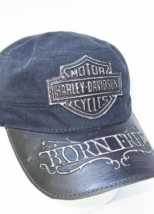 Кепка немка байкерская коттоновая harley-davidson  davani 00360