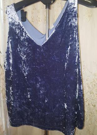 Блузка велюр р.38-40