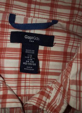 Gap рубашка 8-9 лет(130 см)5 фото