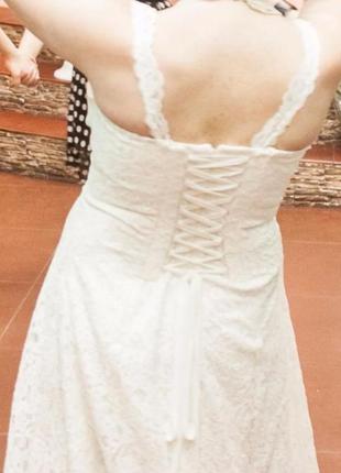 Счастливое свадебное платье, италия3 фото
