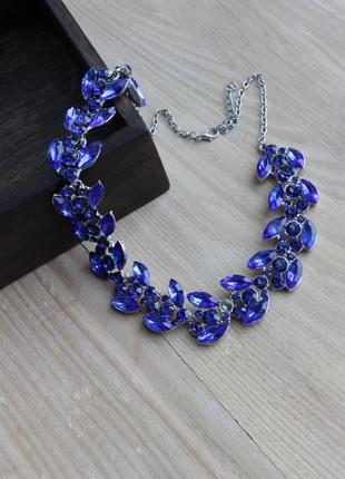 Шикарное лазурное колье accessorize