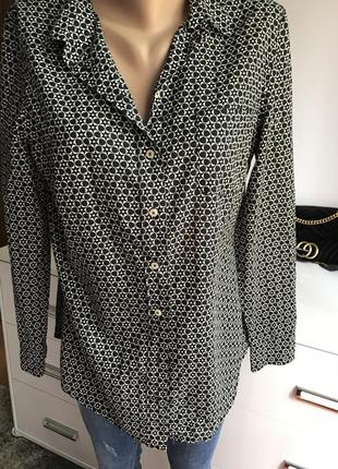 Котоновая рубашка marc o’polo