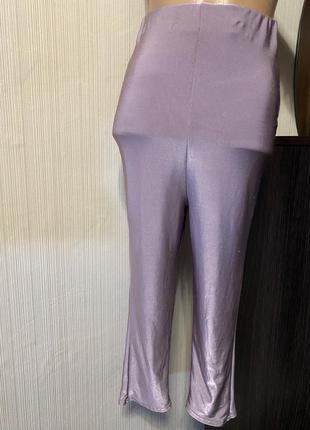 Фиолетовые сиреневые лосины