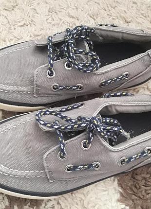 Класні коттонові топсайдеры/кеди polo ralph lauren 29р.