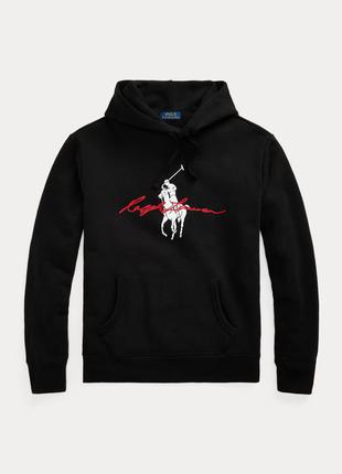 Худи polo ralph lauren big pony logo fleece hoodie