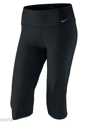 Nike жіночі легенда регуляр-fit training capri / колготи-чорний [s] 440680-010