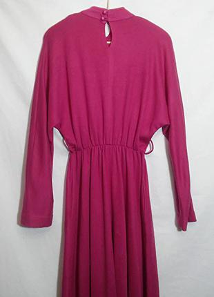 Плаття рожеве акрил ангора вінтаж, made in france