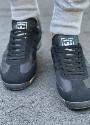 Чоловічі демісезонні чорні замшеві кросівки adidas🆕легкі повсякденні адідас🆕5 фото