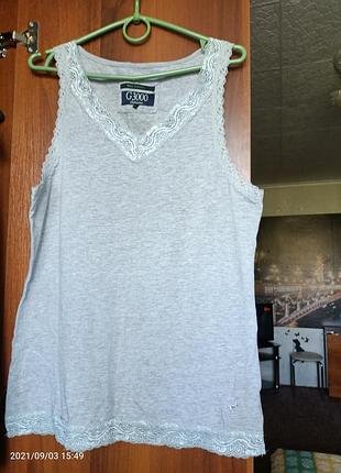 Майка удлиненная, ращмер s-m