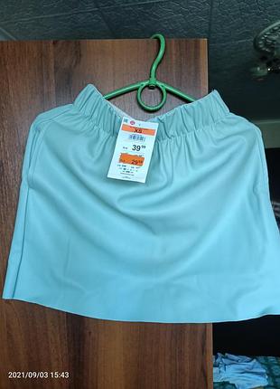 Спідниця, штучна шкіра, розмір s-м