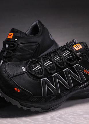 Мужские кроссовки salomon speedcross black4 фото