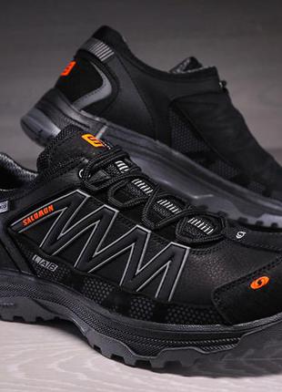 Мужские кроссовки salomon speedcross black9 фото