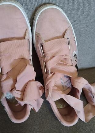 Кеди велюрові puma