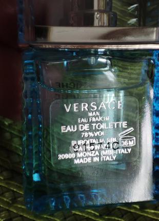 Versace man eau fraiche, 5 мл, оригинал!!!2 фото