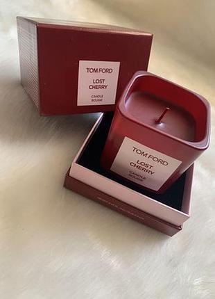 Tom ford lost cherry  ароматизированная свеча для дома
