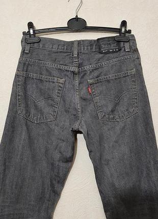 Levis брендові стильні джинси сірі чоловічі котонові w286 фото