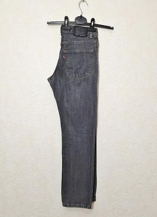 Levis брендовые джинсы серые котоновые мужские р50 w28